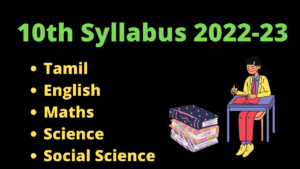 Read more about the article 10th Monthly Syllabus 2022-2023