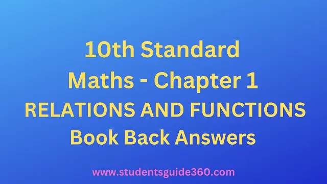 Read more about the article 10th Maths Chapter 1 Exercise 1.6 Guide