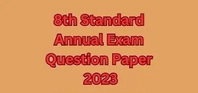 You are currently viewing 8th Annual Exam Question Paper 2023